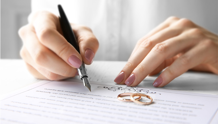 filing for divorce